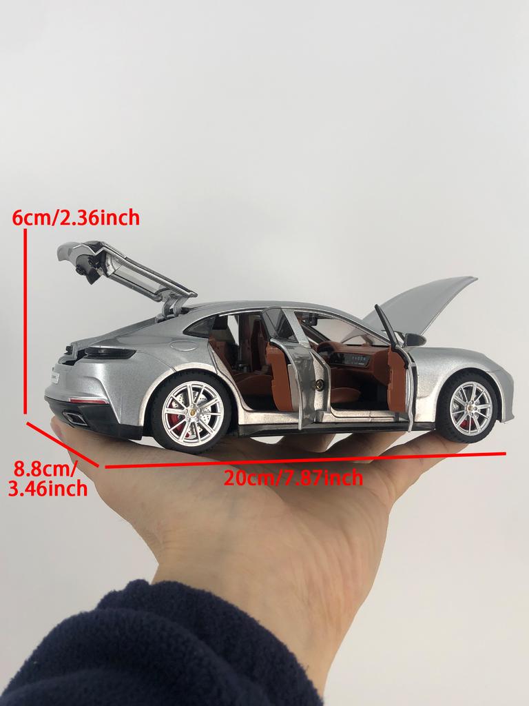 AAOL1 1:24 Porsche Panamera Model Car, Zinc Alloy Metal Decoration, Collectible Gift Car