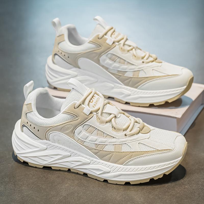 

Весна 2025 года, новые дышащие низкие однотонные дышащие нишевые модные брендовые нескользящие износостойкие универсальные мягкие туфли на подошве 39