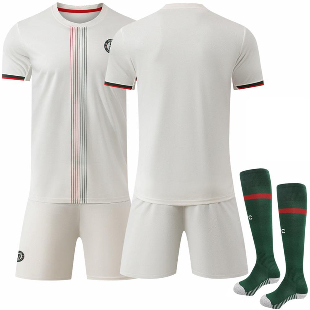 

Teens Kids Adults Custome Name Football Kits 2025-26 Chelsea Away Sport Training Jersey Set with Socks 3XL