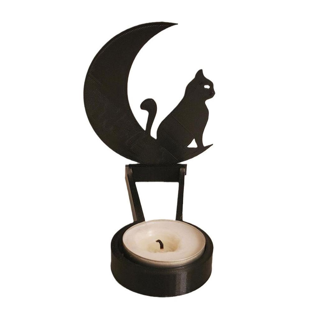 Funny Candle Holder Table Decoration Innovative Shaow-Candle Holder For Bedroom Decor