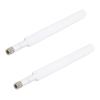 2x LTE Antenna for Huawei B593 E5186 B525 - White