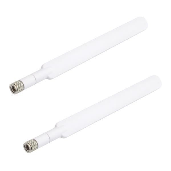 2x LTE Antenna for Huawei B593 E5186 B525 - White