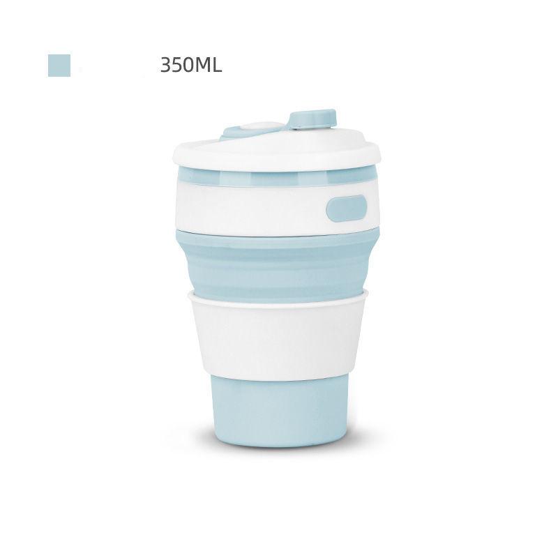 

Силикагель 350 мл кофейные кружки дорожная складная силиконовая чашка складные чашки для воды BPA пищевая посуда для питья кружка для чая 350ML