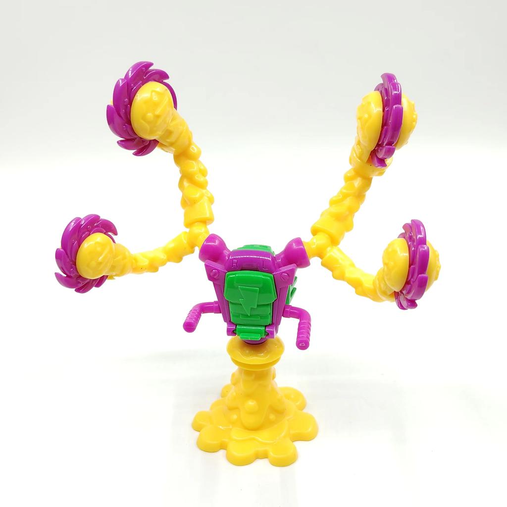 1pcs Neon Power Exoskeletons Limited Collection Superzings Action Figures Dolls Toys Model Kids Xmas Gift SUPERTHINGS series Poseable Articulated