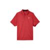 Logo Print Short Sleeve Polo Shirt Men Tops Red DZ5381-687
