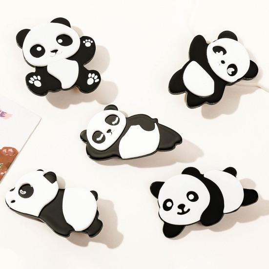Panda Shape Hair Pin Anti-slip Design Hair Clip Vivid Appearance Hairpin Women Girl Decorative Hair Accessory