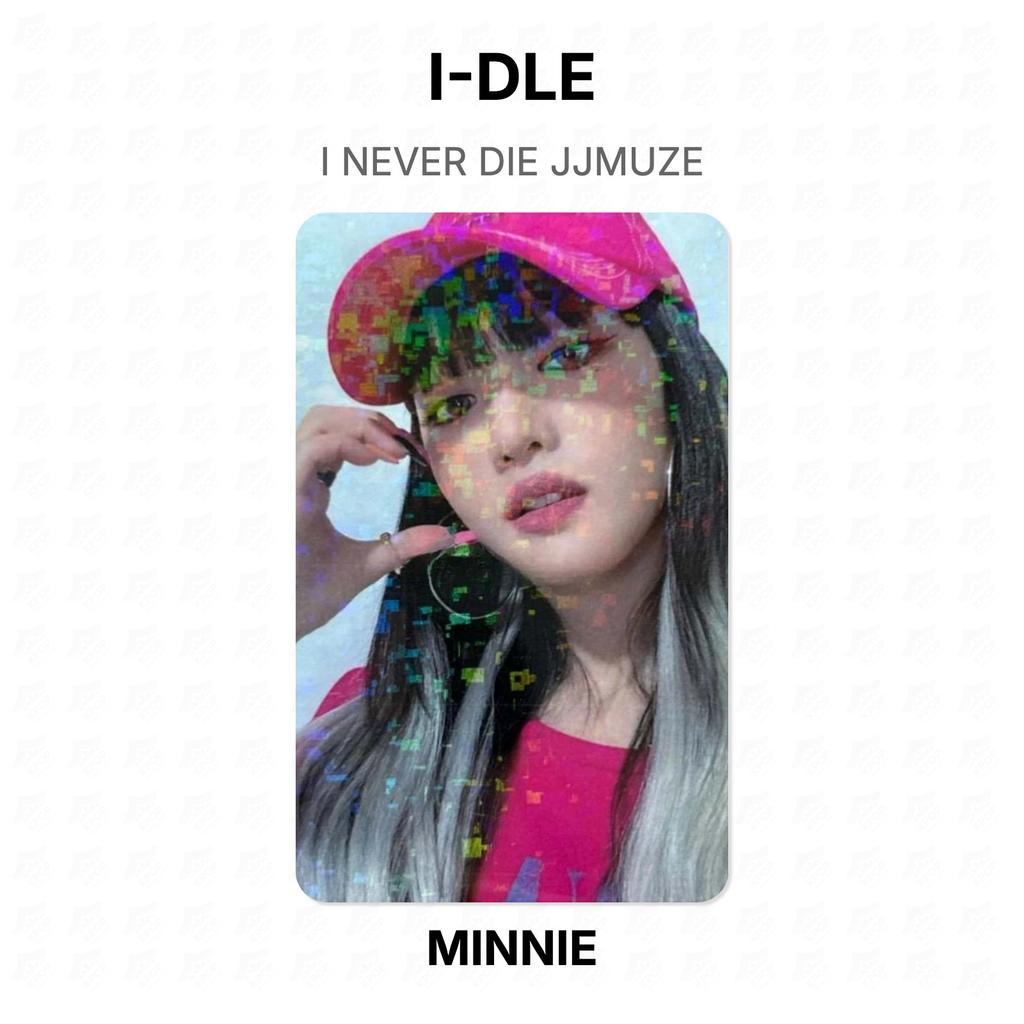 I-DLE I NEVER DIE JJMUZE Fotocarta Ufficiale