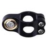 Motorcycle Damper Fork Bracket Support Holder CNC Anodized Vibrations Reduction Lightweight Steering Damper Fork Frame Mounting Clamp
