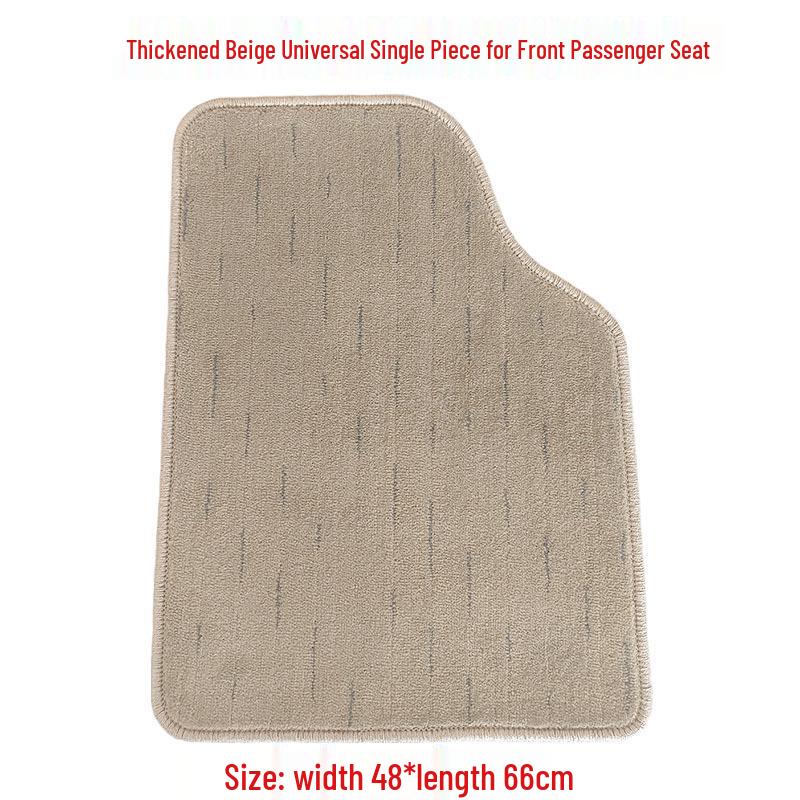 3D Surround Car Floor Mat - Main Driver, Anti-Slip, Suede, Universal Fit