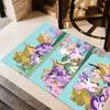 Bluey Friends Adventure Floor Mat Suitable for Kitchen Decorate room Foyer Living Rooms Antislip Carpet Anime Office Decor Best for Christmas
