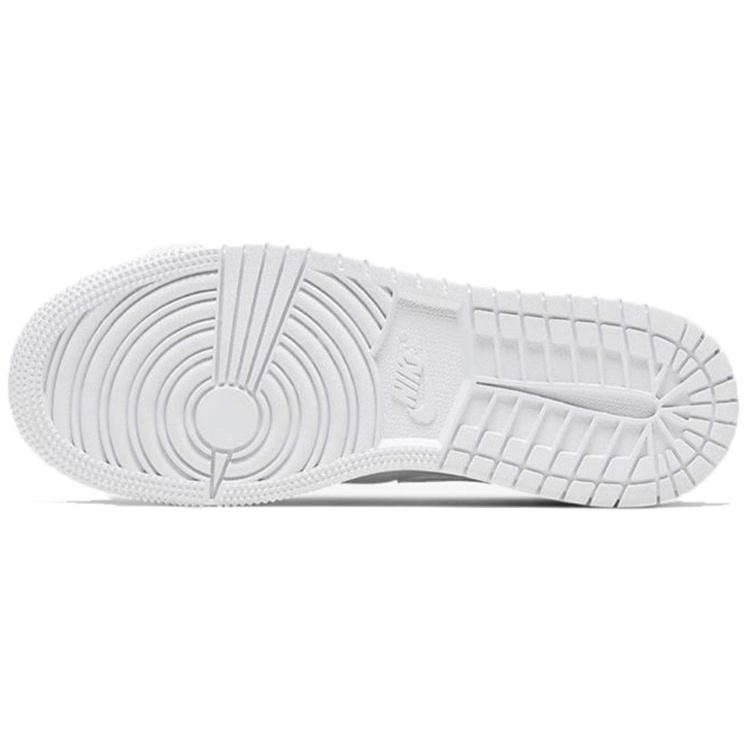 (GS) Air Jordan 1 Mid 'Triple White 2020' Kids' 554725-126