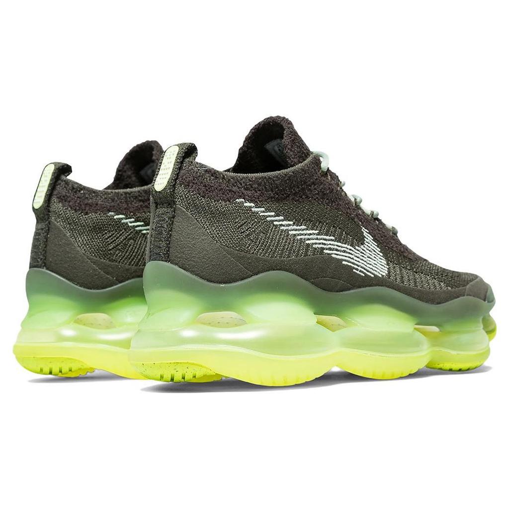 Nike Air Max Scorpion Flyknit Cargo Khaki Volt Unisex-Sneaker Grün Jade-Horizon Barely-Volt DJ4701-300