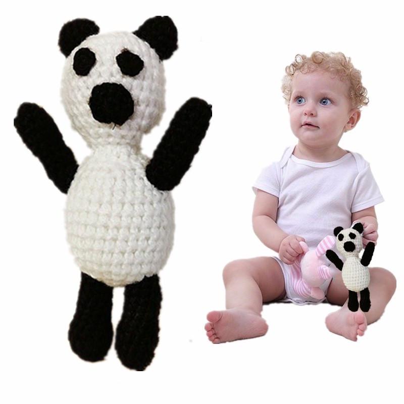 Soft Panda Hat+Toy Set 