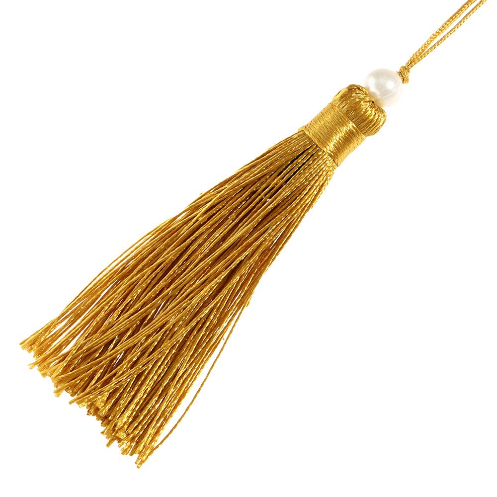 Student Gift Metal Dragon Tiger Retro Tassel Pagination Mark Brass Bookmark Painted Book Clip