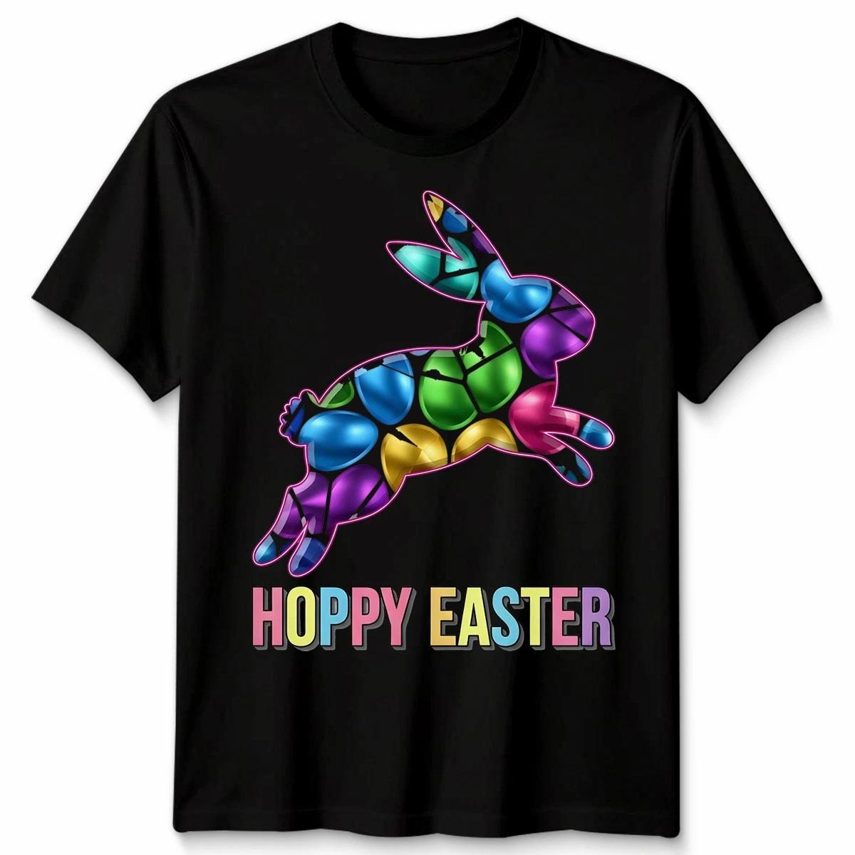 Hoppy Easter Chocolate Bunny Unisex Tshirt XL