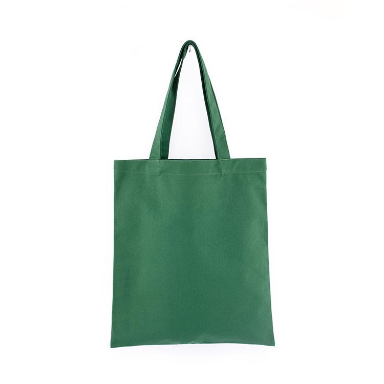 Diy Shopping Bags Women Solid Canvas Bags Casual Tote Shoulder Bags Girls Female Portable Handbags Shopping Bag