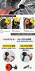 GORIX Bicycle Rear Wheel Light Tail Light USB Rechargeable Brake Sensor Function Waterproof Release Thru Axle Quick Installation Bright COB LED
