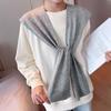 Knitted Small Shawl Scarf Korean Women'S Outer Wear Fashionable And Stylish