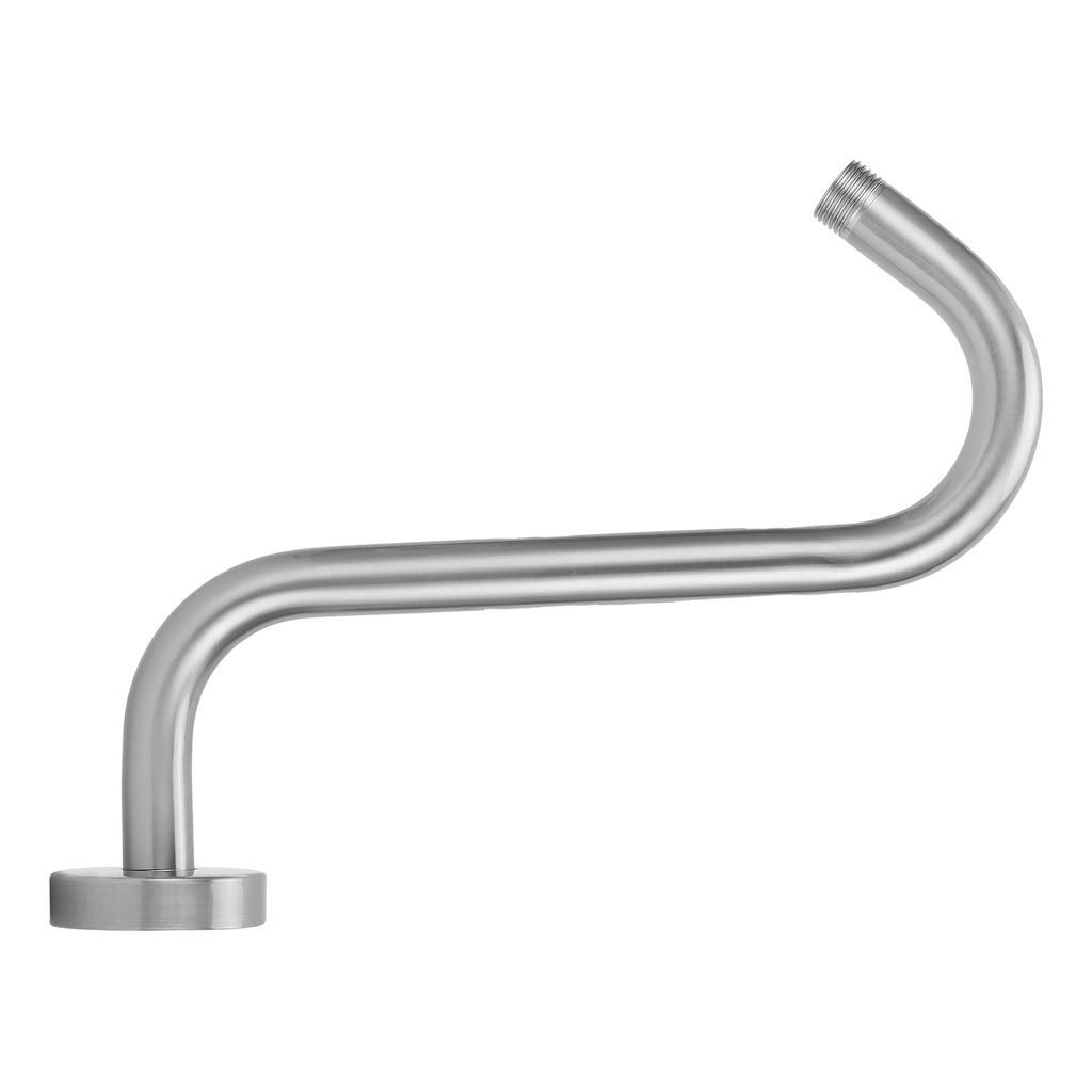 NPT1/2 High Rise Shower Arm SShape Shower Head Extension Arm Bathroom Accessory