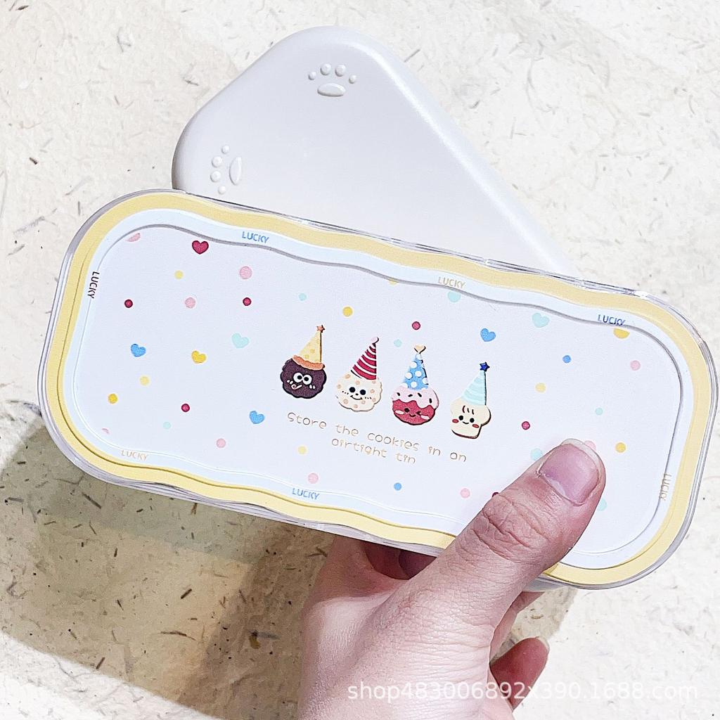 Minimalist Floral Bow Wavy Eyeglass Case,Creative Personalized Glasses Storage Box, Butterfly Kitty Eyewear Holder For Students