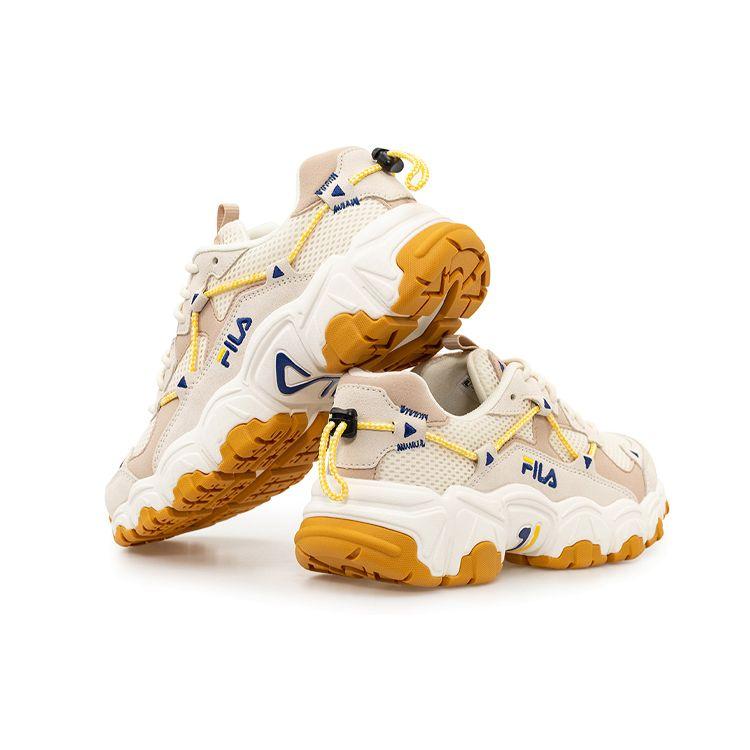 Fila Fusion Casual Breathable Low-Top Dad Shoes Women Sneakers Snow-White T12W031113FPR