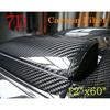 Protect and Decorate Your Vehicle with 7D Waterproof Carbon Fiber Vinyl Car Wrapping Film Sticker, 30 x 152cm Size