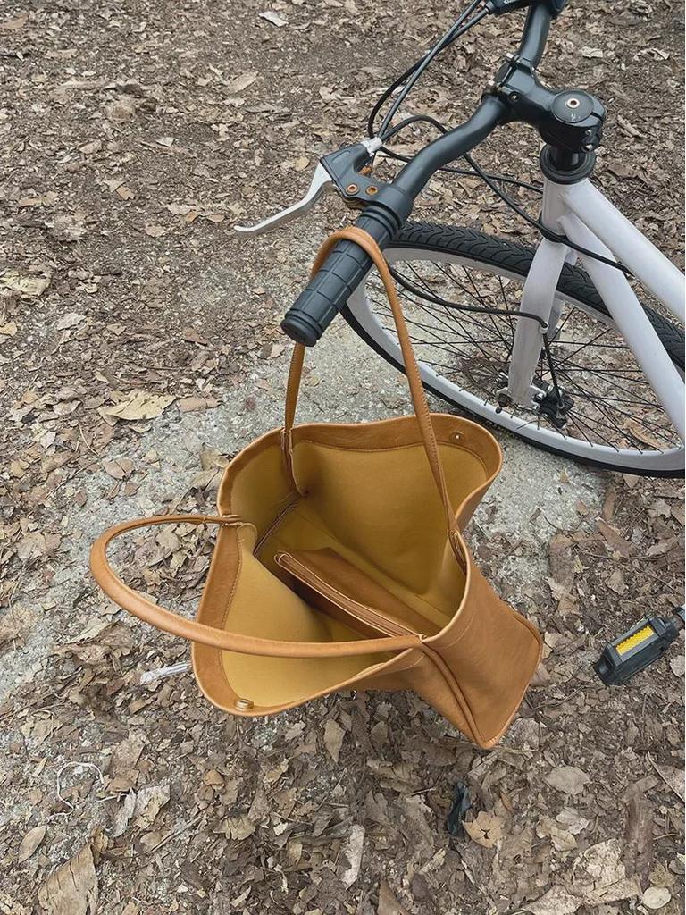 Maillard Women's Large Capacity Soft Leather Tote - 2023 Fashionable Casual Shoulder Bag