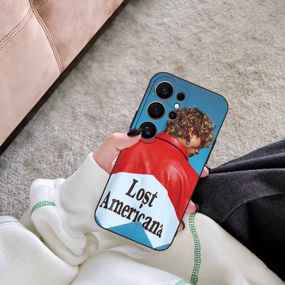 

M-MGK LOST AMERICANA Phone Case For Samsung S 24 Fe 25 Ultra Plus 20 Lite 21 30 22 23 24 22 Ultra 5G Fundas Samsung S24