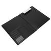 Portfolio Folder Small A4 Clipboard with Cover Writing Pad Notepad Legal Pad Holder 323x251mm Black