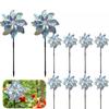 2/10pcs Bird Repeller Child Windmill Garden Orchard Protection Reflective Windmill Bird Repellent Anti Birds Windmill Spinner