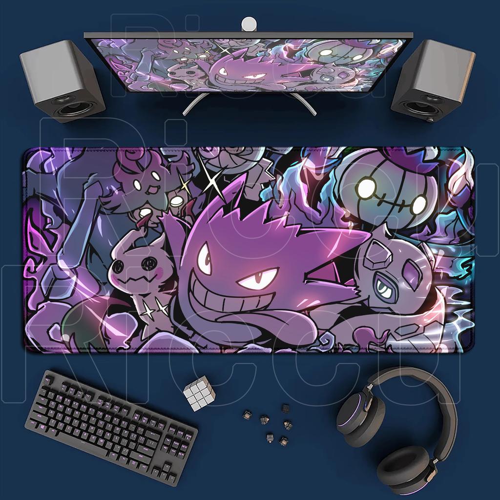 New Cool Anime Mouse Pad Ppokemon Gyarados Xmm Gaming Accessories Carpet Gamer Keyboard Desk Mat NonSlip Laptop Mousepad