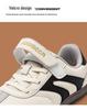 Happy Bear Kids' Leather Wide-Toe Outdoor Casual Walking Shoes