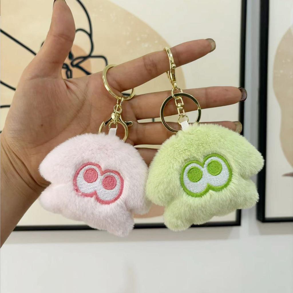 Cute Plush Squid Monster Keychain Adorable Stuffed Animal Bag Charm 8cm