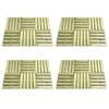 Day and Night - Day and Night Porch Tile 24 Units Green Wood 50x50 Cm