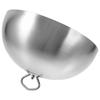 Stainless Steel Steak Cover Anti Oil Splashing Kitchen Gadget Dish Lid Cooking Tool Silver