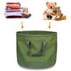 823102 Gardening Trash Bucket Leaf Collection Bag Waterproof Canvas Storage Bag