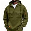 Herren Hoodie mit vielen Taschen - Utility Kapuzenpullover