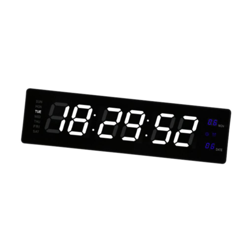 Wall Hanging Alarm Clock Dorm Farmhouse Studio Teens Dorm Led Digital Clock