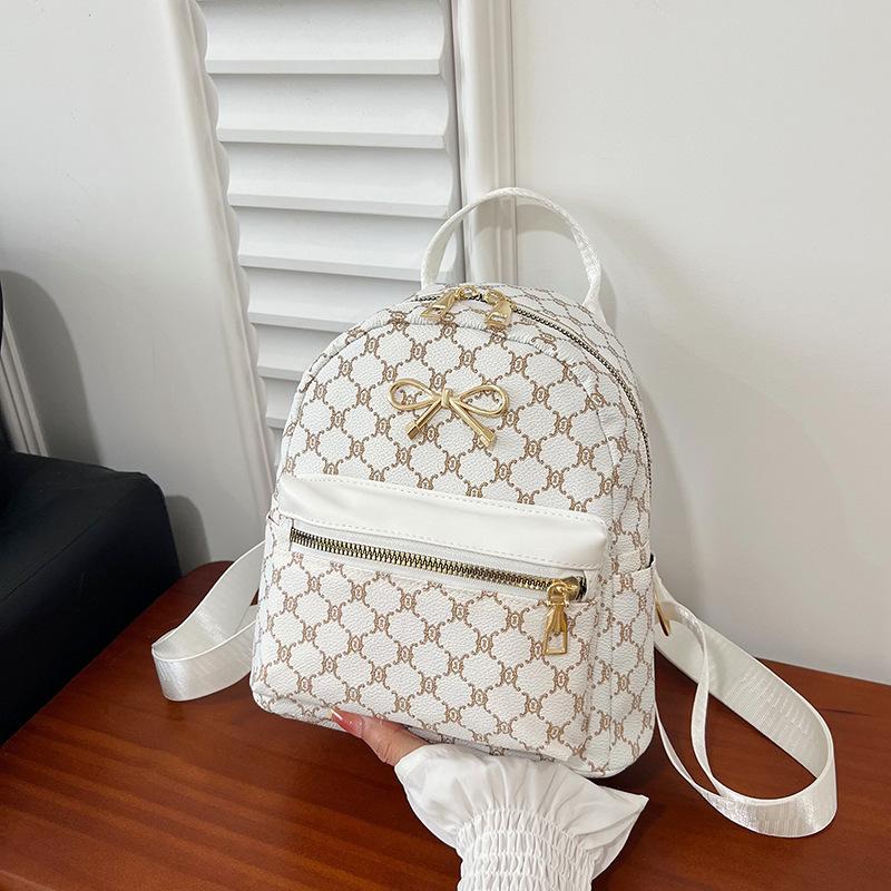 Премиальный сенс нишевый дизайн универсальный повседневный личностный рюкзак большой вместимости женский новый легкий рюкзак