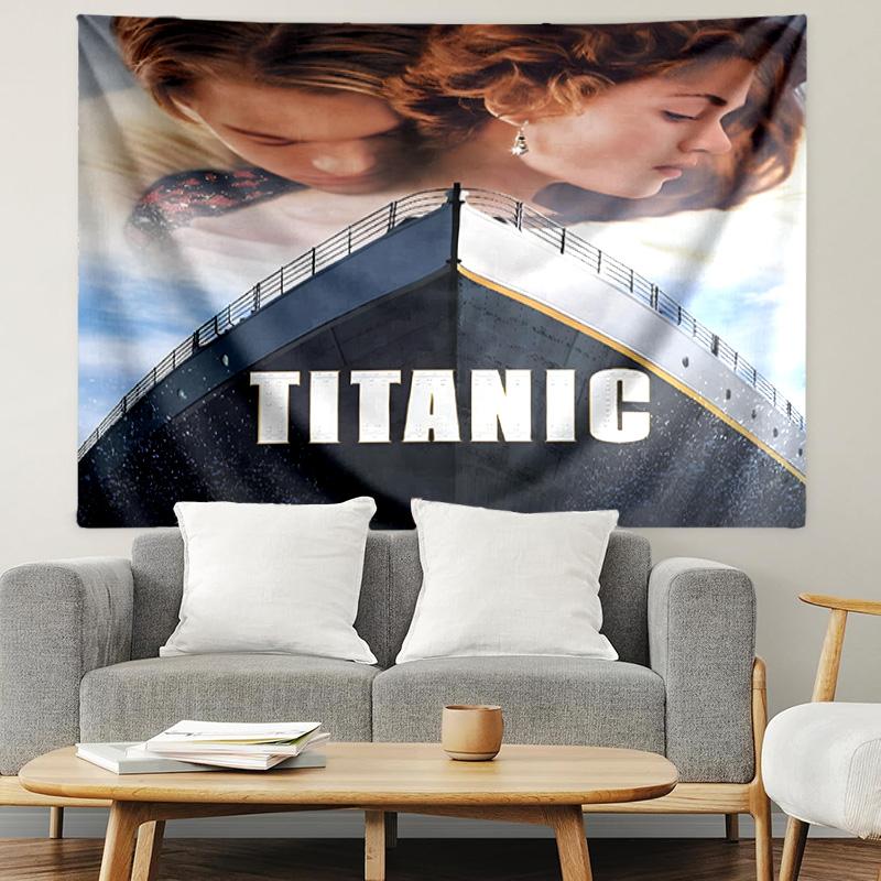 RMS Titanic Print Tapestry, Lightweight Wall Hanging, for Bedroom, Dorm, Living Room, Home Art Decor, Birthday Christmas Gift for Friends
