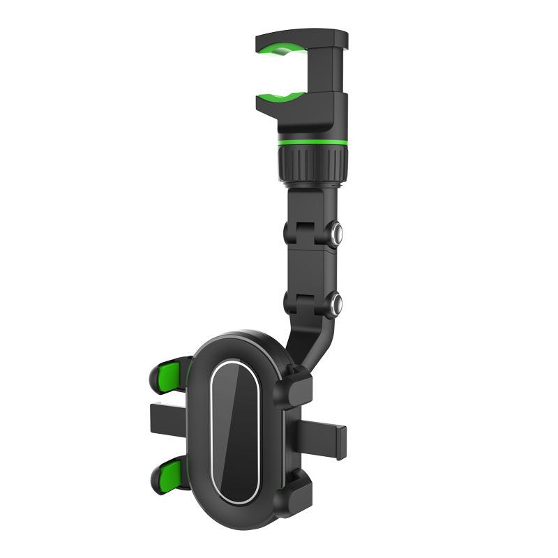 Universal Car & Desktop Phone Holder with Rearview Mirror Mount