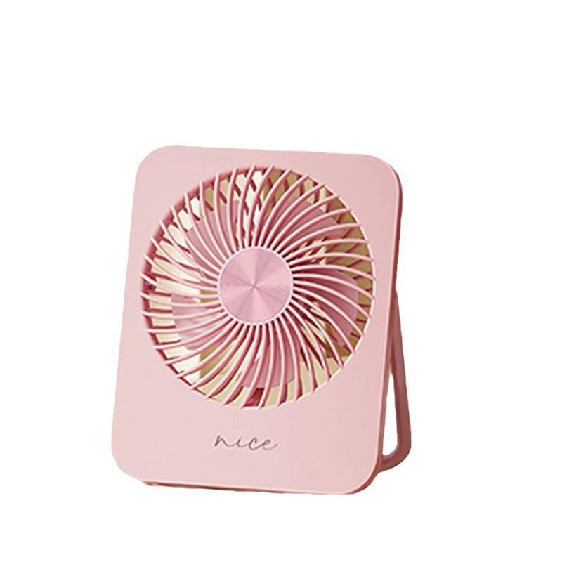 Compact Silent USB Desk & Wall-Mounted Fan with Strong Cooling 136x33x166