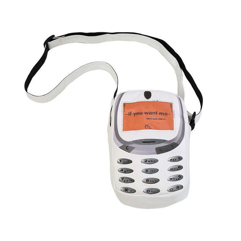 Kleine Tasche Damen 2025 neue Persönlichkeit lustig Handy kleine Umhängetasche lässig vielseitig Paar Schulter Umhängetasche