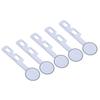 5pcs Eye Pupil Distance Meter Smoothing Edges Prevent Slip Handle Ophthalmic Measure Tool