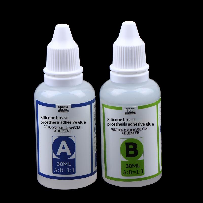 Silicone Breast Form Adhesive Non Irritating Glue Secure Fit for Bag Attachments Sweat Proof For Active Use
