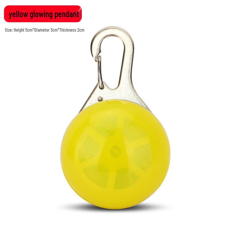 LED Pet Luminous Pendant - Flashing Dog Tag for Night Walks