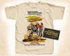 Smokey and the Bandit V2 T SHIRT Tee Movie Poster Vintage Natural Sizes S - 5XL