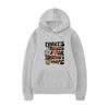 Textual Skeleton Hoodies Print Fashion Sweatshirt Hip Hop Casual Unisex Autumn Winter Fleece Streetwear Tops