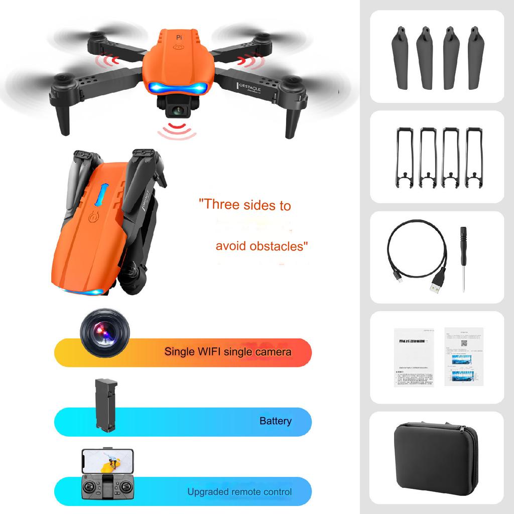 E99 K3 Pro HD 4k Dual Camera High Hold Mode Foldable Mini RC WIFI Aerial Photography Quadcopter Toys Helicopter