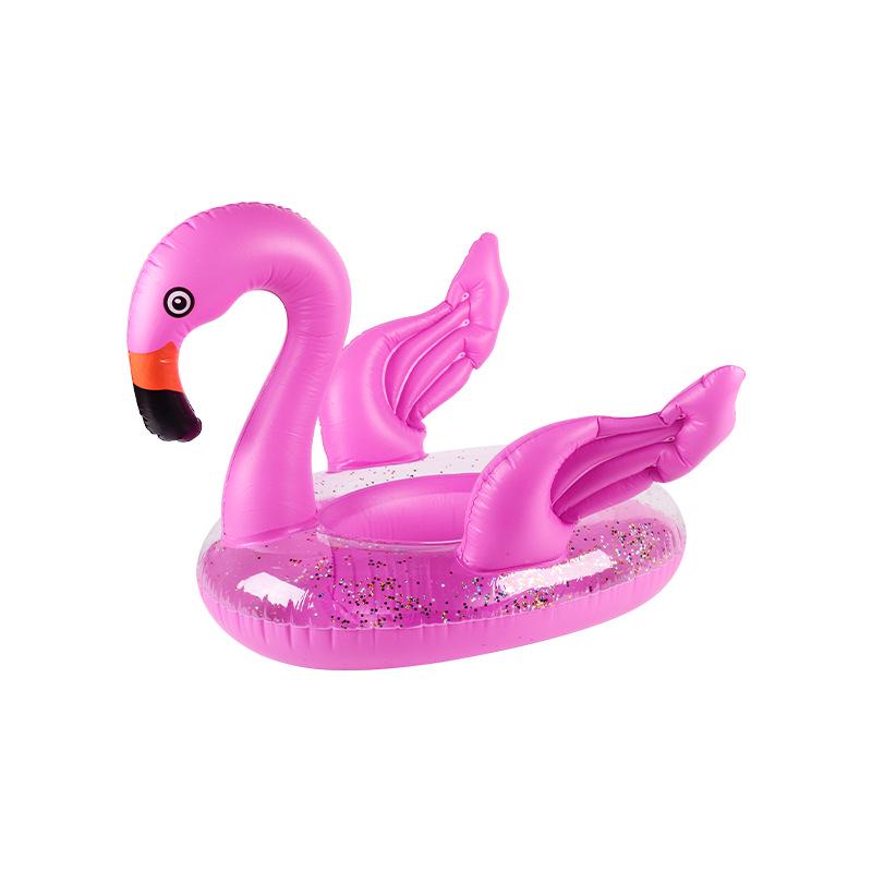 Pogrubione PVC Nadmuchiwane Zwierzęce Kółko do Pływania - Uroczy Wzór Tygrysa i Żółwia dla Dzieci